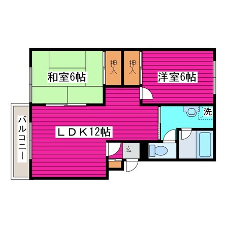 栄町駅 徒歩11分 2階の物件間取画像